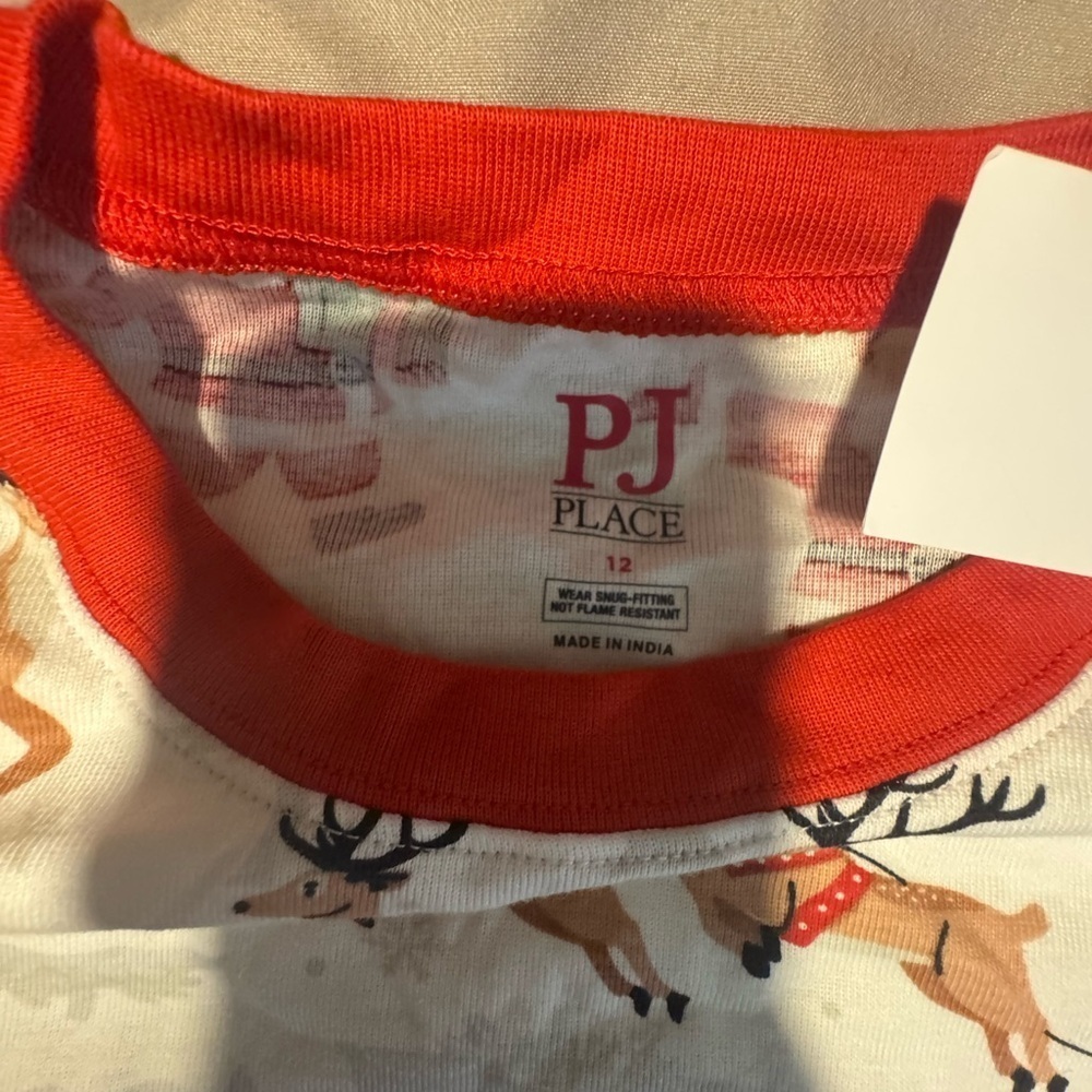 Place Red and White Santa Pajama Set - Picture 3 of 5